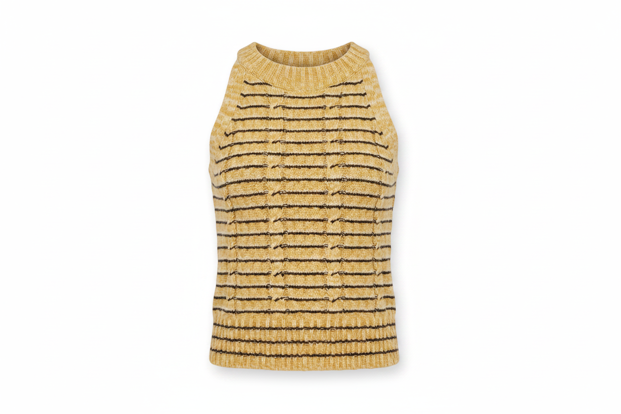 Tweed Top — tank top in pink | CRUX