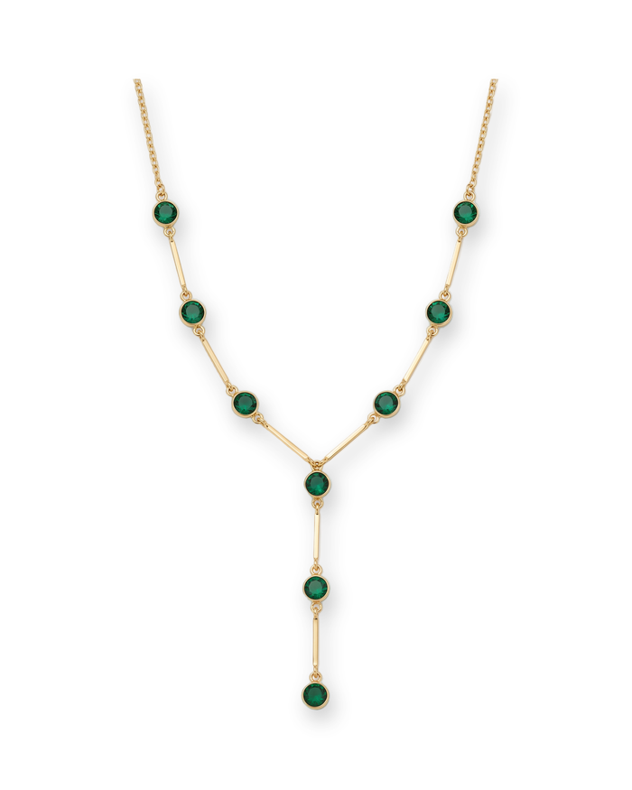 Straw Gem Neckpiece by CRUX