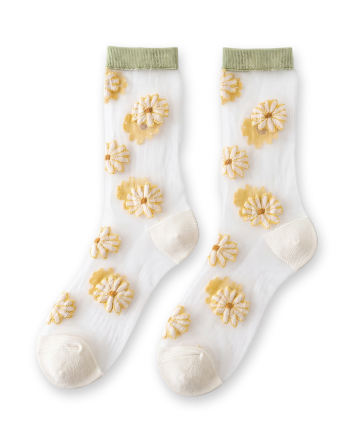 Mesh Daisy Socks by ENO