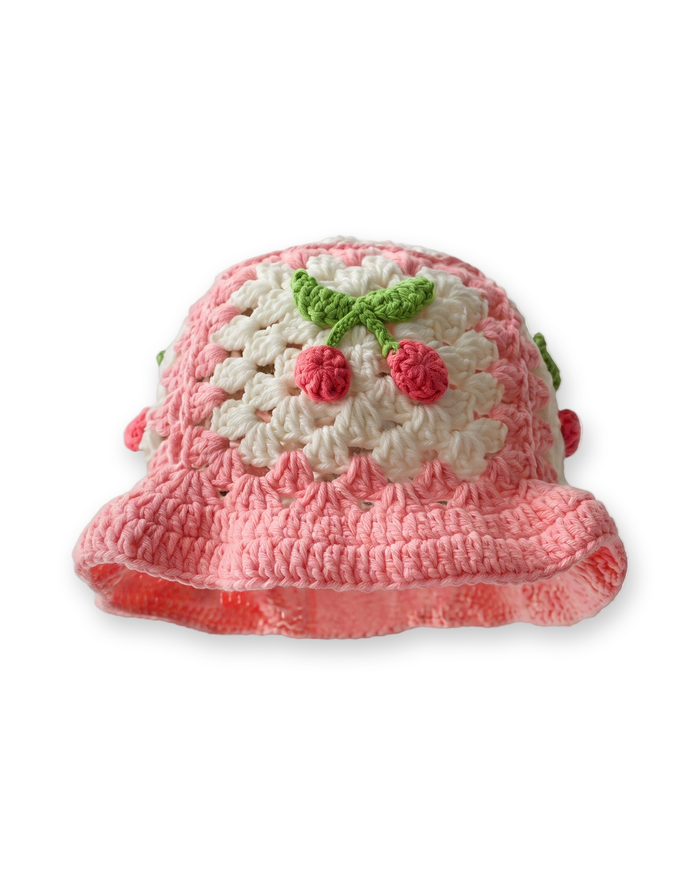 Cherry Crochet Hat by CRUX
