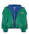Plot Blue Hoodie by CRUX CUSTOM