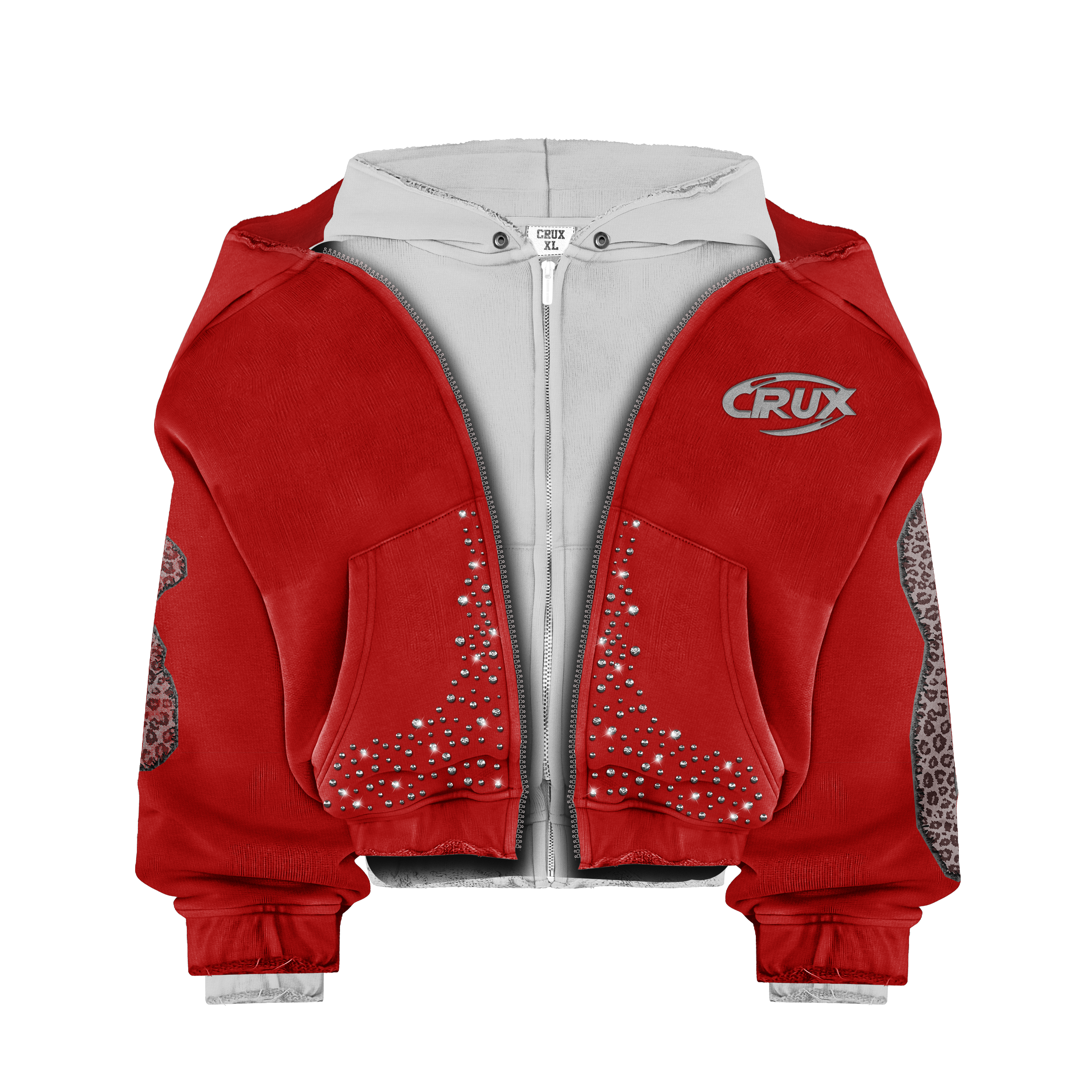 Plot Red Hoodie by CRUX CUSTOM