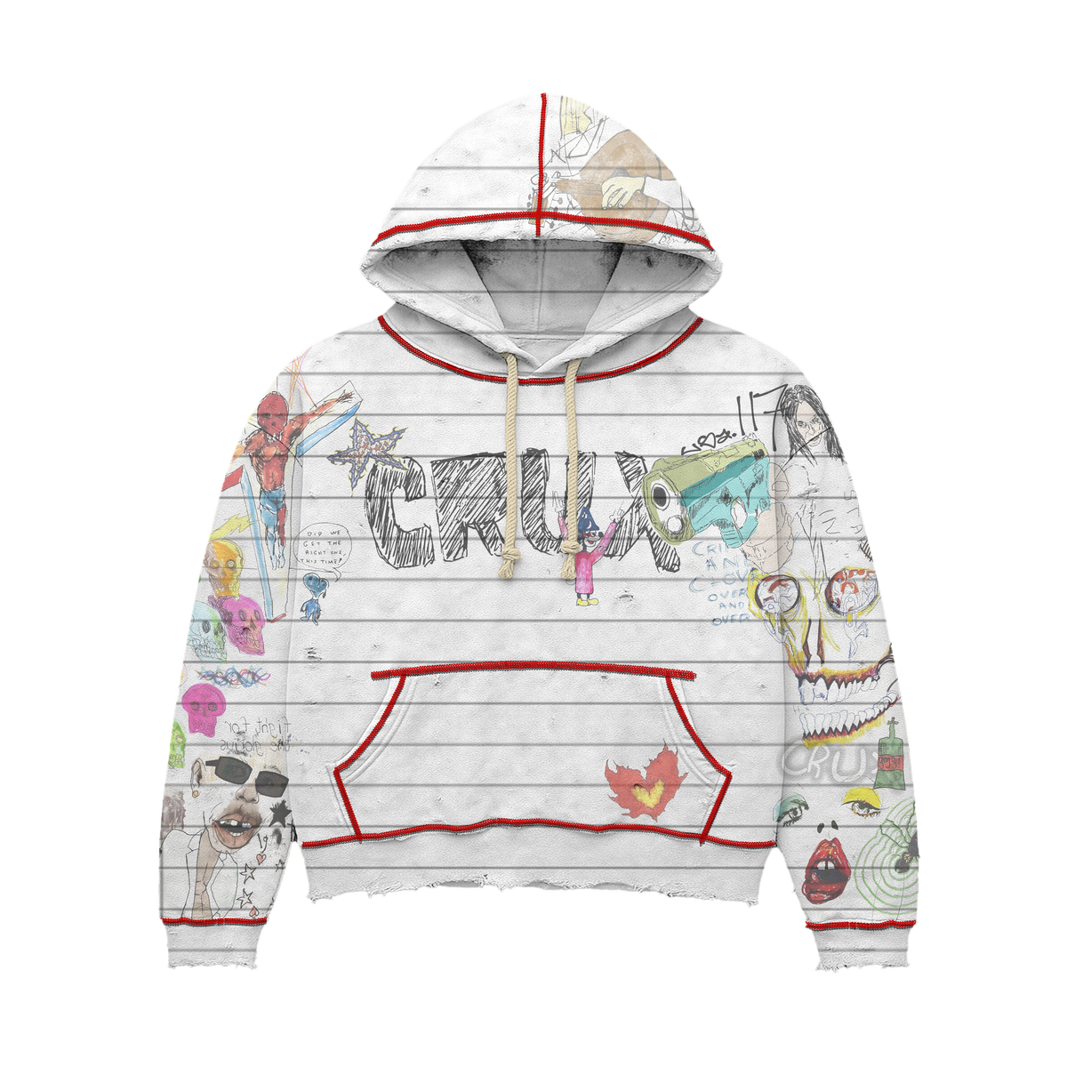 Note Hoodie by CRUX CUSTOM