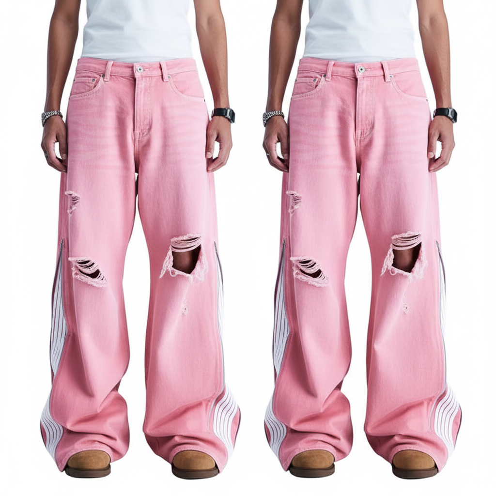 Pink Friday Jeans by CRUX