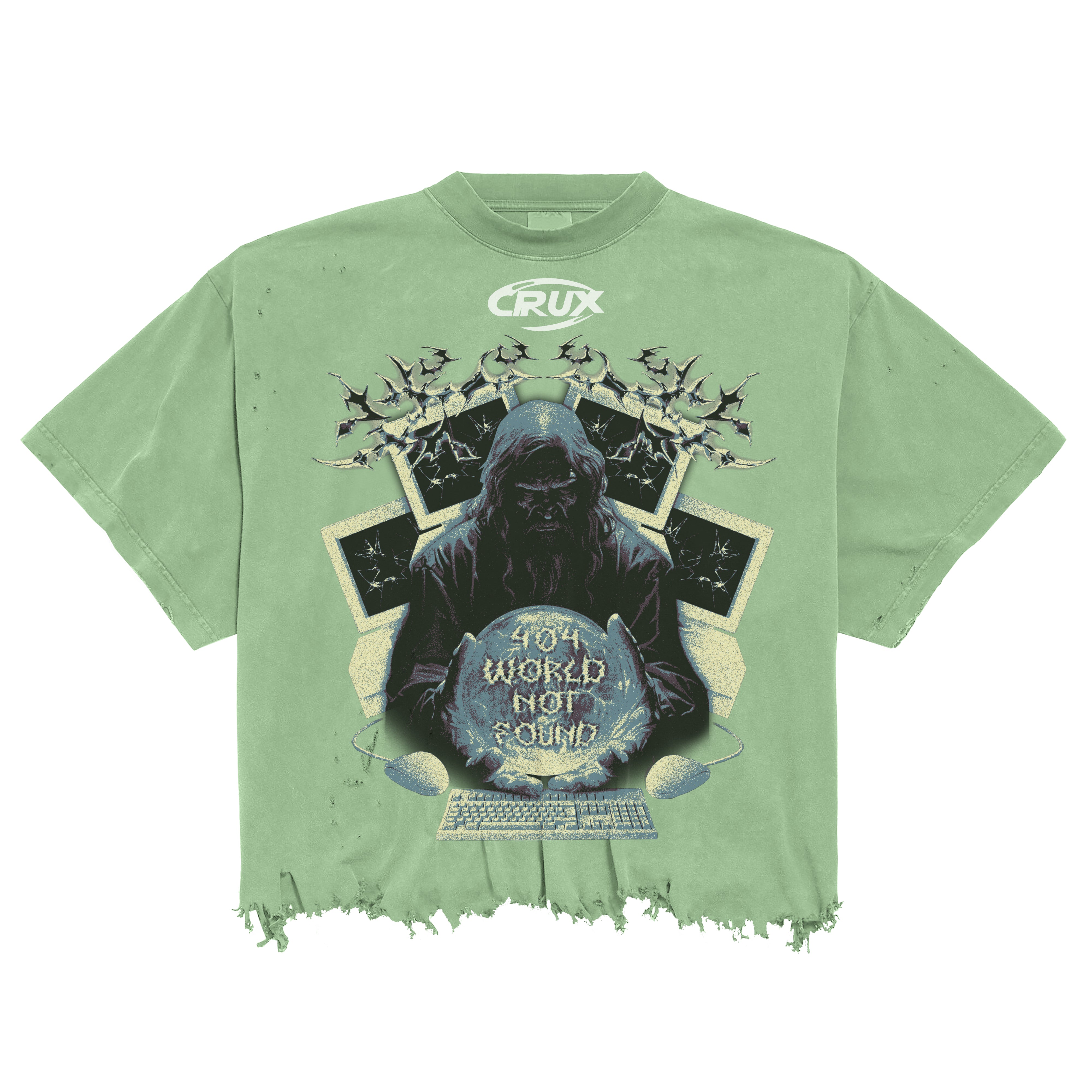 404 Tee (3 Colors) by CRUX CUSTOM