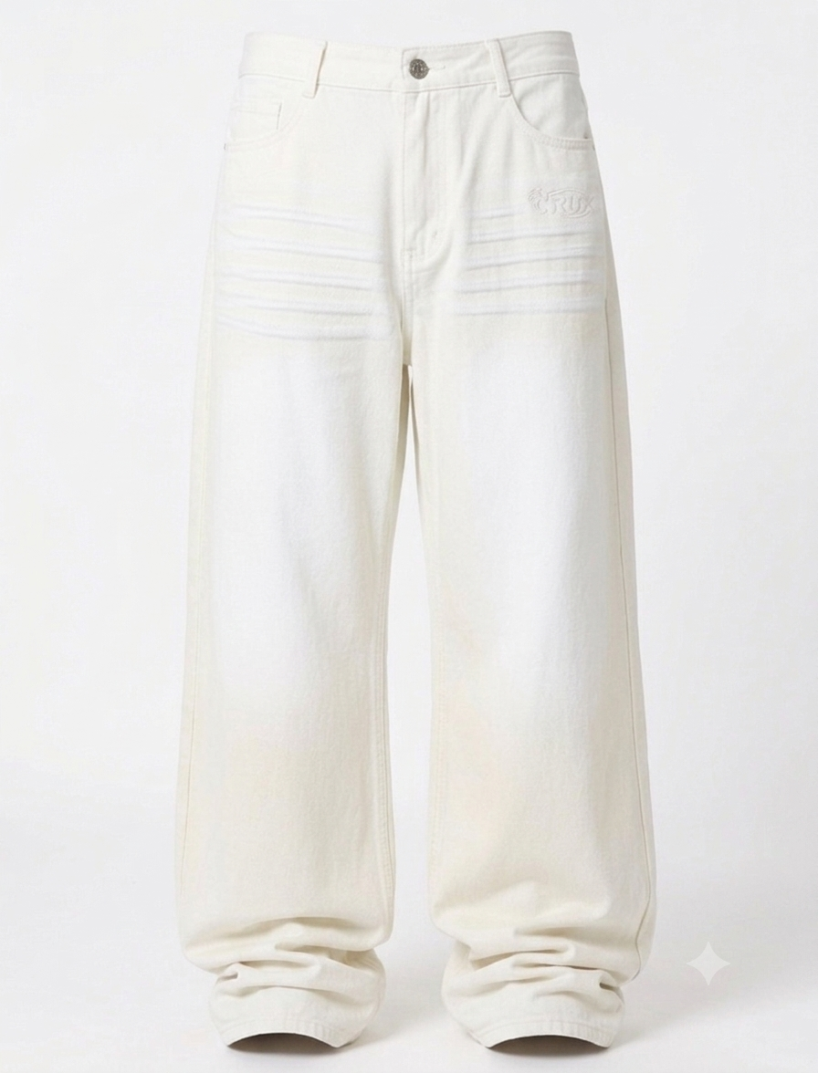 Droit Jeans (3 colors) — pants in pink | CRUX