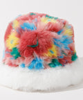 Color Mix Fur Hat by CRUX