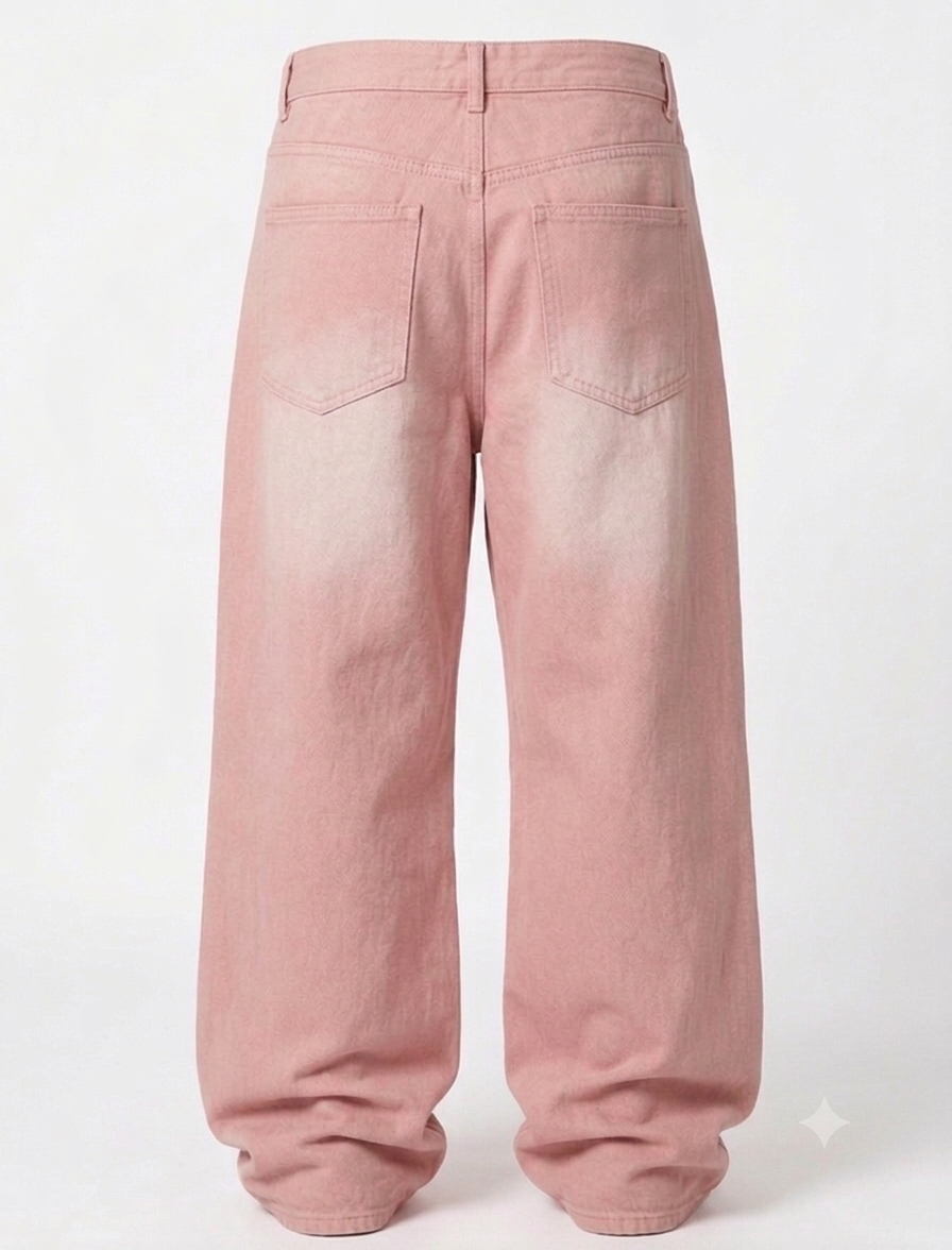 Droit Jeans (3 colors) — pants in pink | CRUX