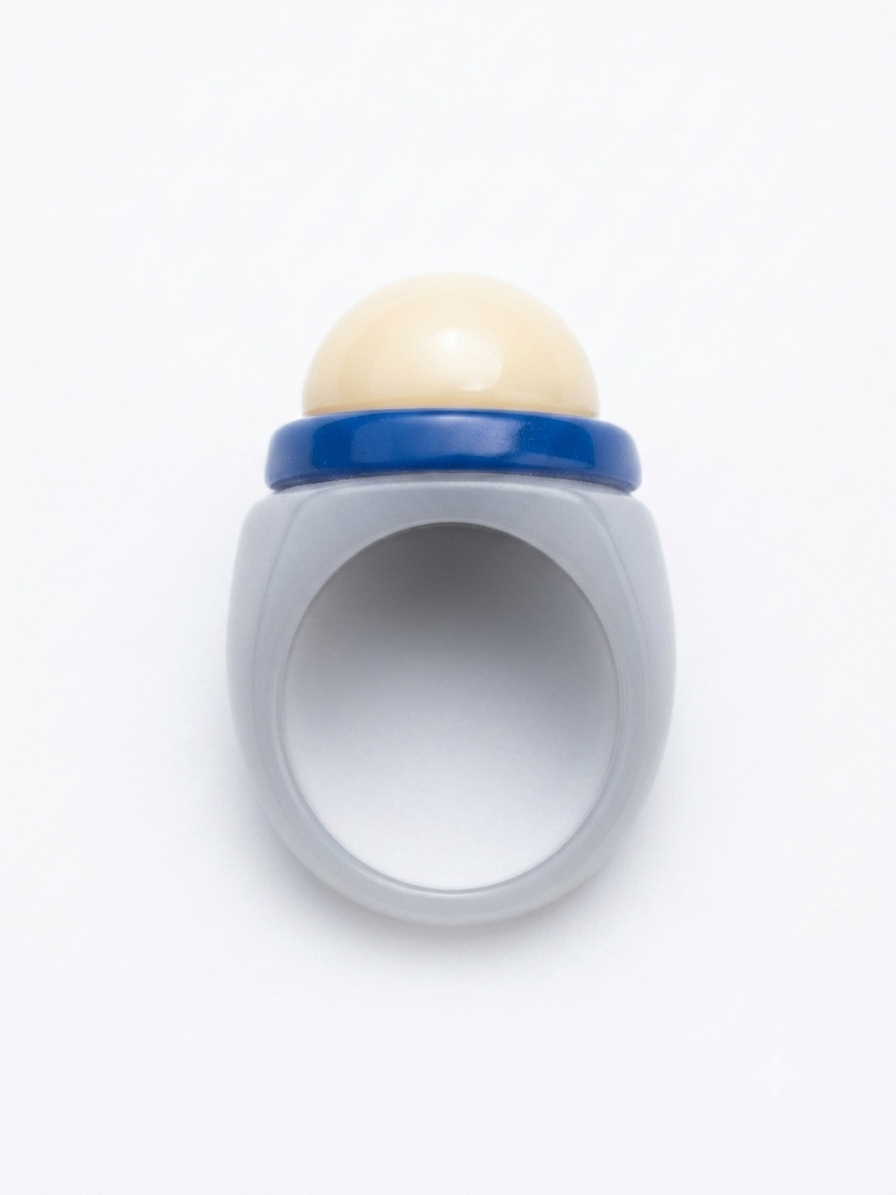 Marra Acrylic Ring in multicolor | CRUX