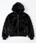Fuzzy Fur Hooded Jacket by CRUX