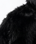Fuzzy Fur Hooded Jacket by CRUX