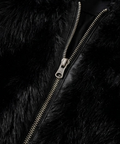 Fuzzy Fur Hooded Jacket by CRUX