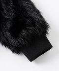 Fuzzy Fur Hooded Jacket by CRUX