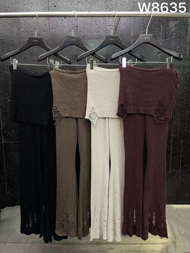 Knit Wrap Pant