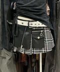 Rugged Mini Skirt by 227102
