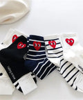 Cute Heart Socks by 227102