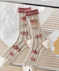 Mesh Daisy Socks by 227102