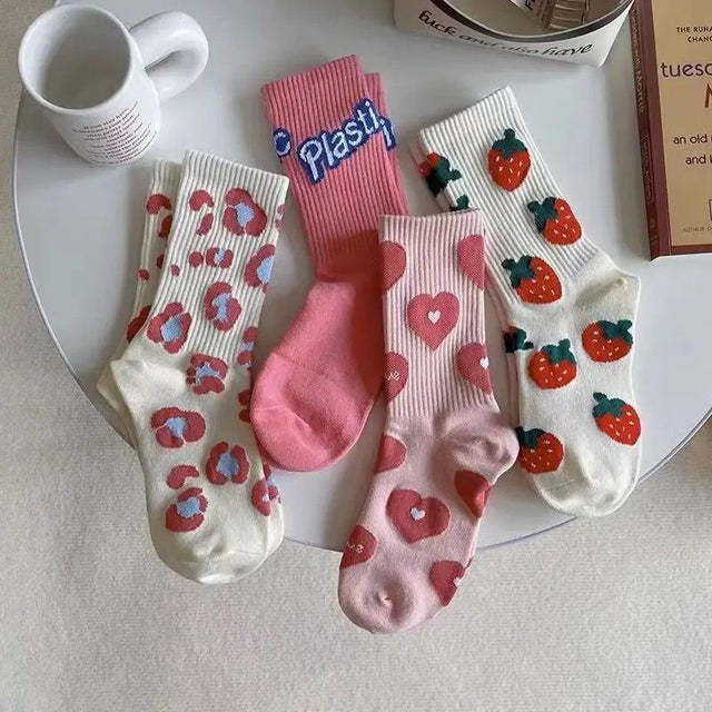 Berry Fem Sock