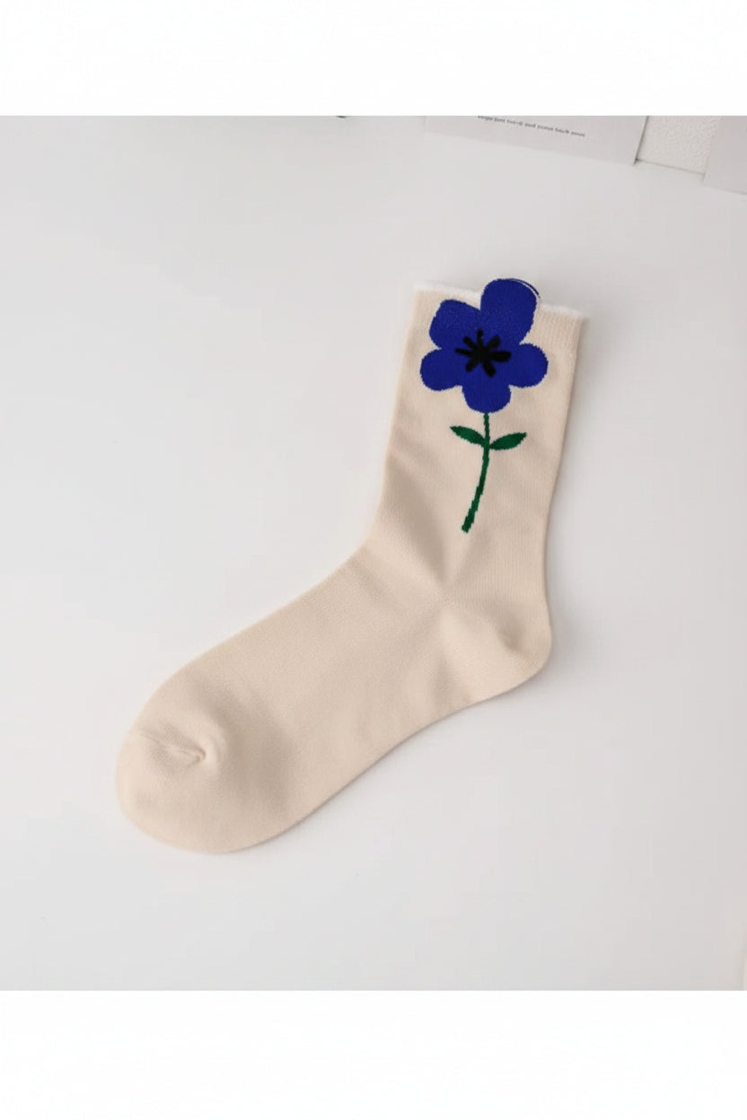 Sunflower Cotton Socks by 227102