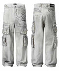 Chrotta Stained Denim Pant by CRUX