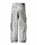 Chrotta Stained Denim Pant by CRUX