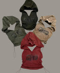 Acid Hooded Top by 227102