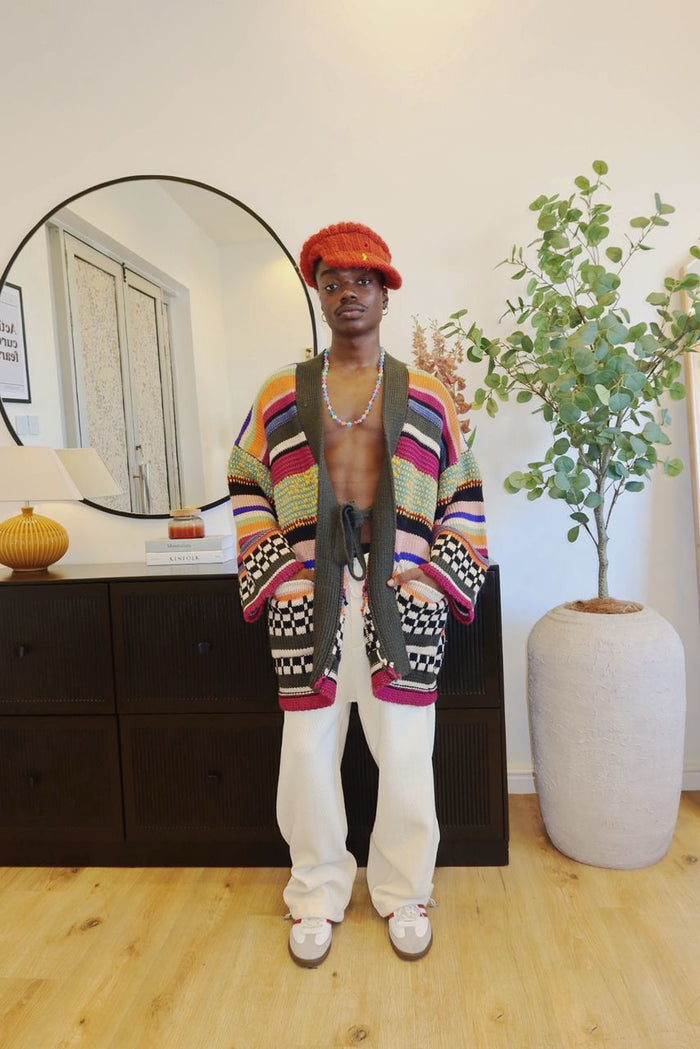 Multi Knit Sweatshirt by CRUX