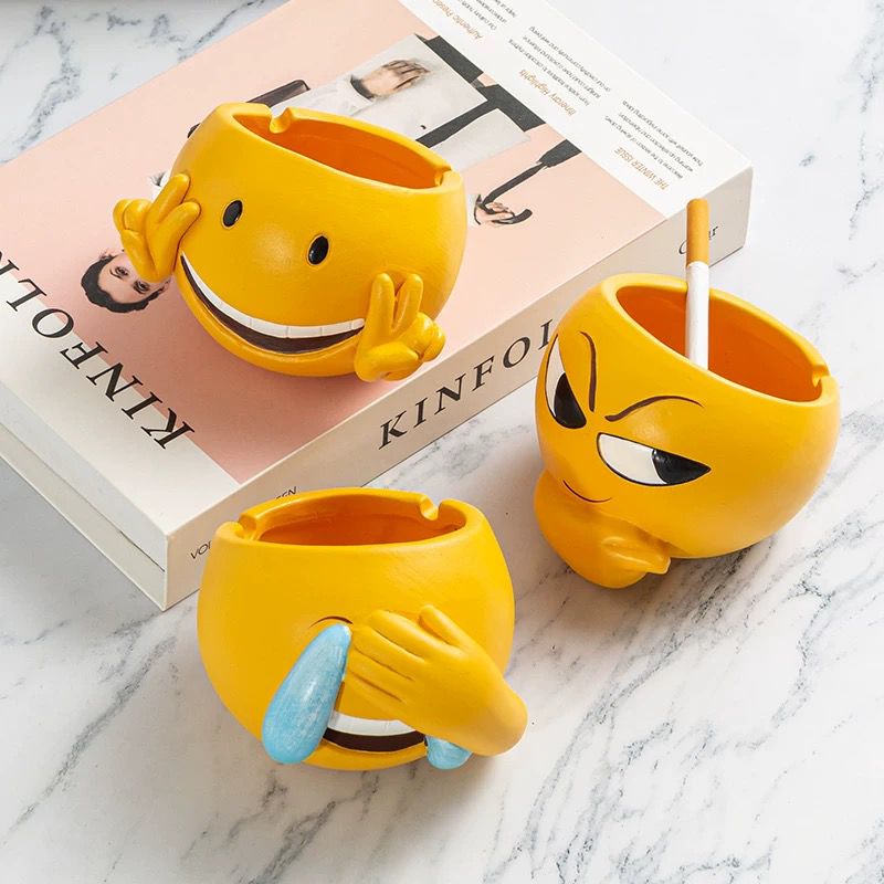 Emoji Ash Tray by BIG BAG