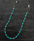 Teal Cross Belt Chain by CRUX