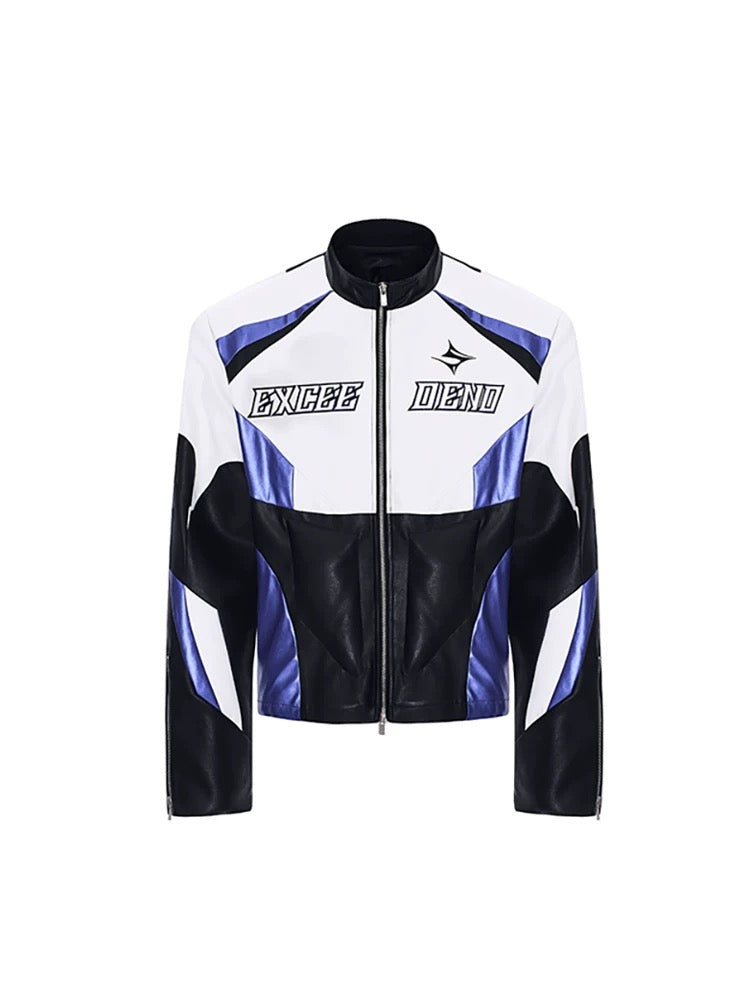 DENO LEATHER JACKET by CRUX