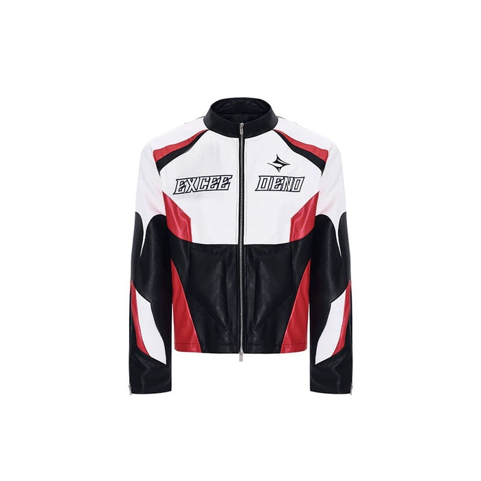 DENO LEATHER JACKET by CRUX
