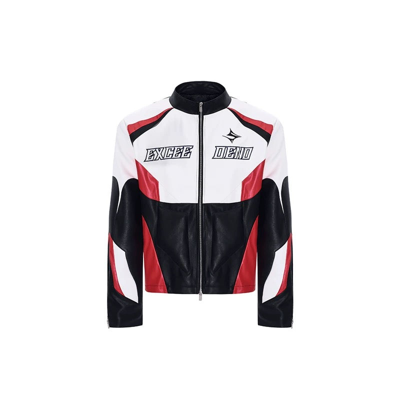 DENO LEATHER JACKET by CRUX