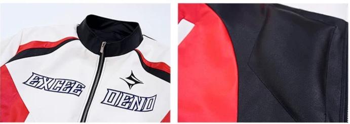 DENO LEATHER JACKET by CRUX