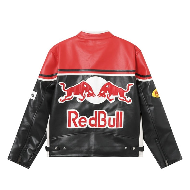 REDBULL LEATHER JACKET