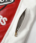 REM LEATHER JACKET WHITE by CRUX