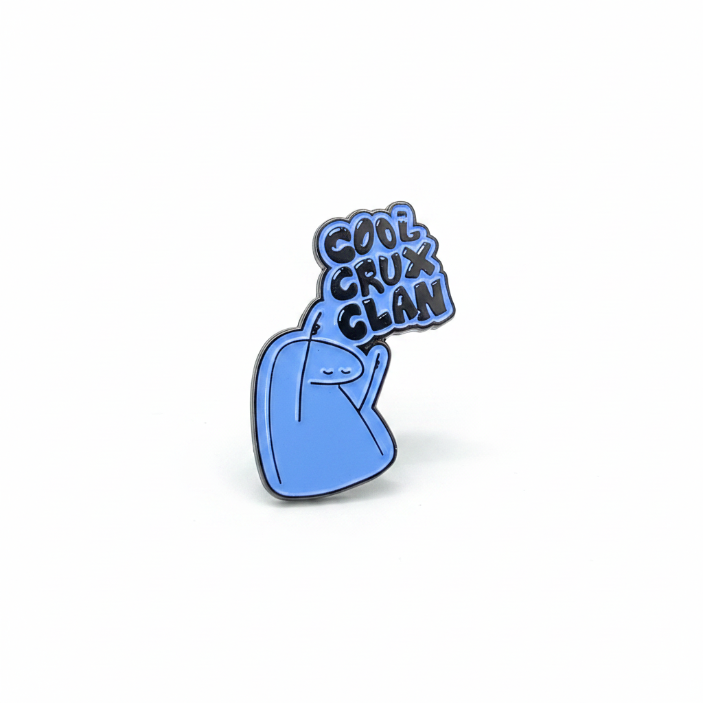 Crux Pin Charm in yellow | CRUX