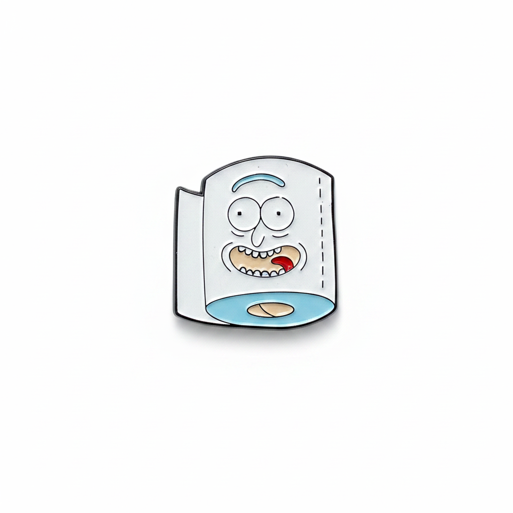 Rick n Morty Pin Charm — pins in multi | CRUX