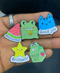 Happy Pin Charm by CRUX