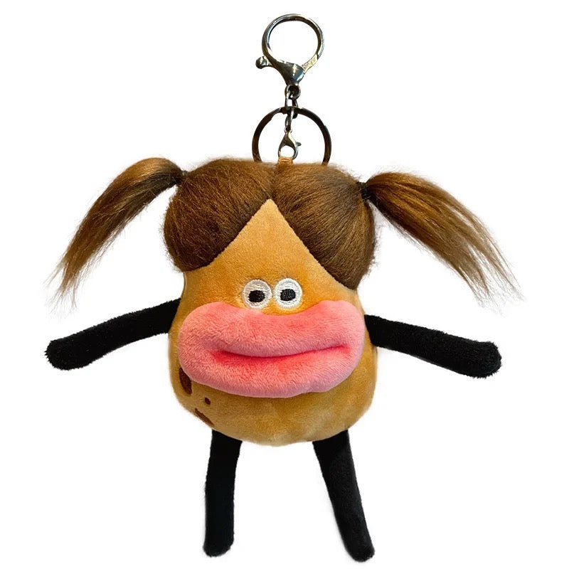 Fluffy bag charms by 227102
