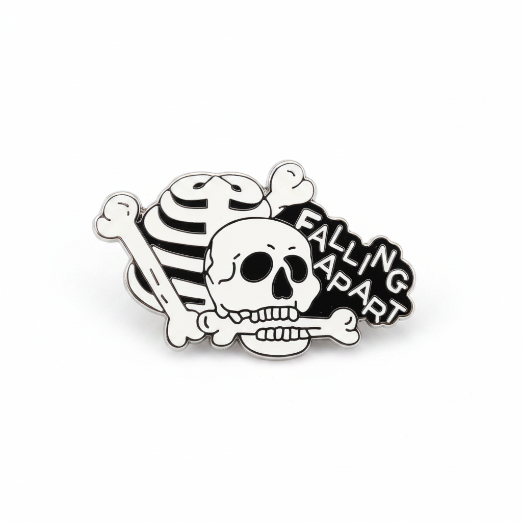 Spooky Pin Charm — pins in white | CRUX
