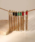 MAPLE CHAIN EARRINGS by CRUX