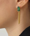 MAPLE CHAIN EARRINGS by CRUX