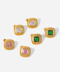 BUTTON EARRINGS by CRUX