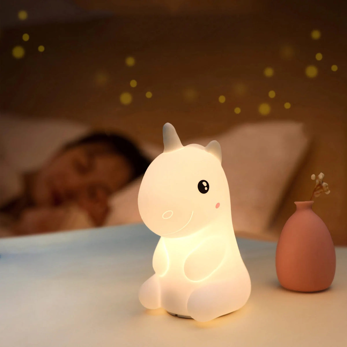 silicon unicorn night light by BIG BAG