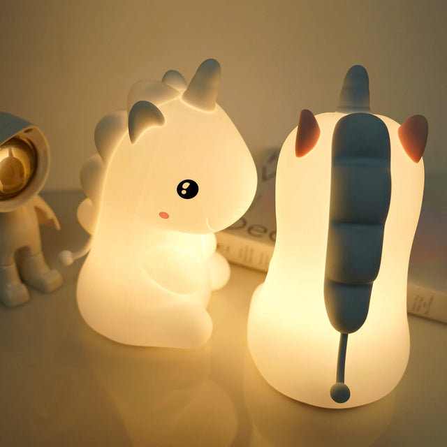 silicon unicorn night light