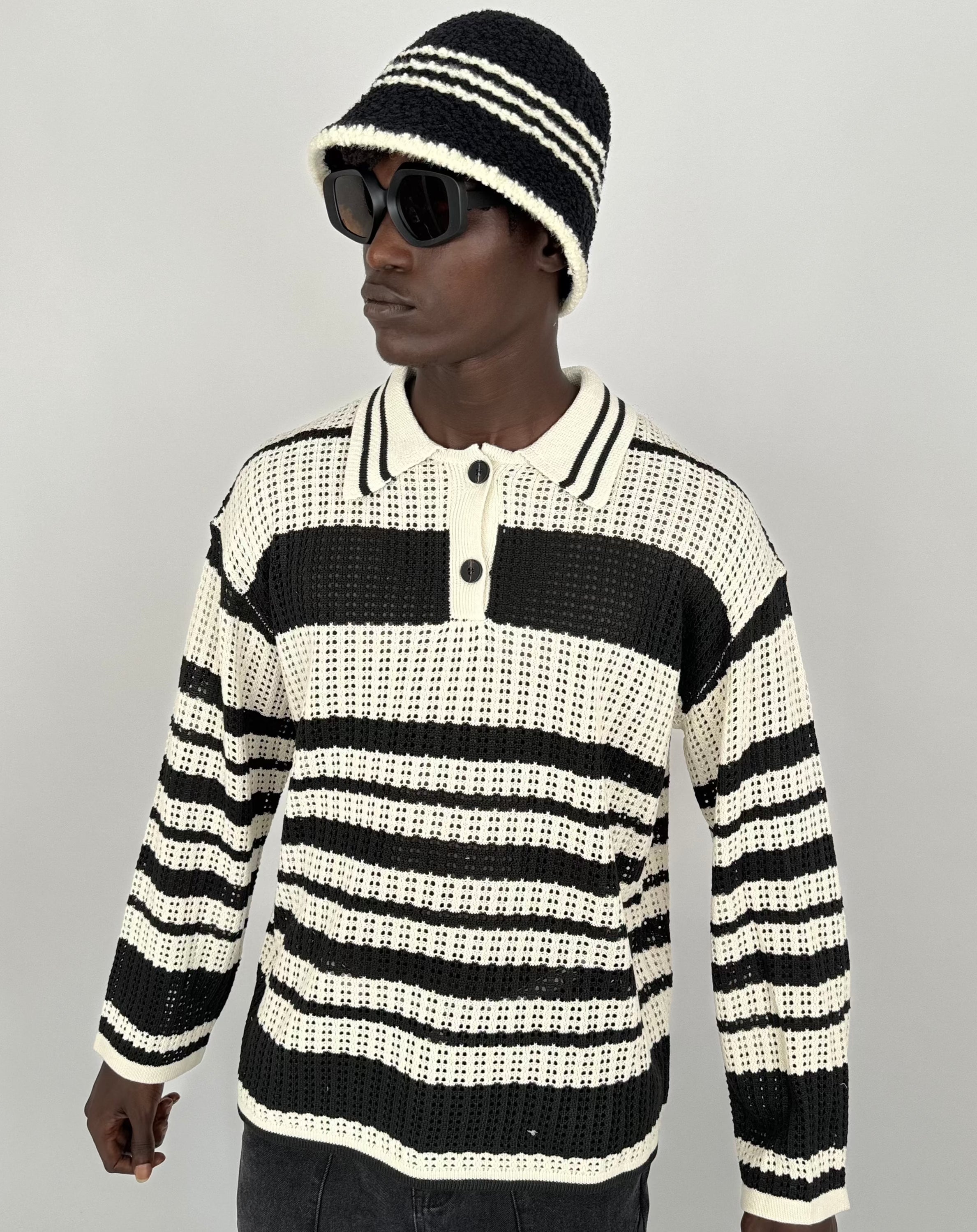 Roddy Crochet Sweatshirt by CRUX