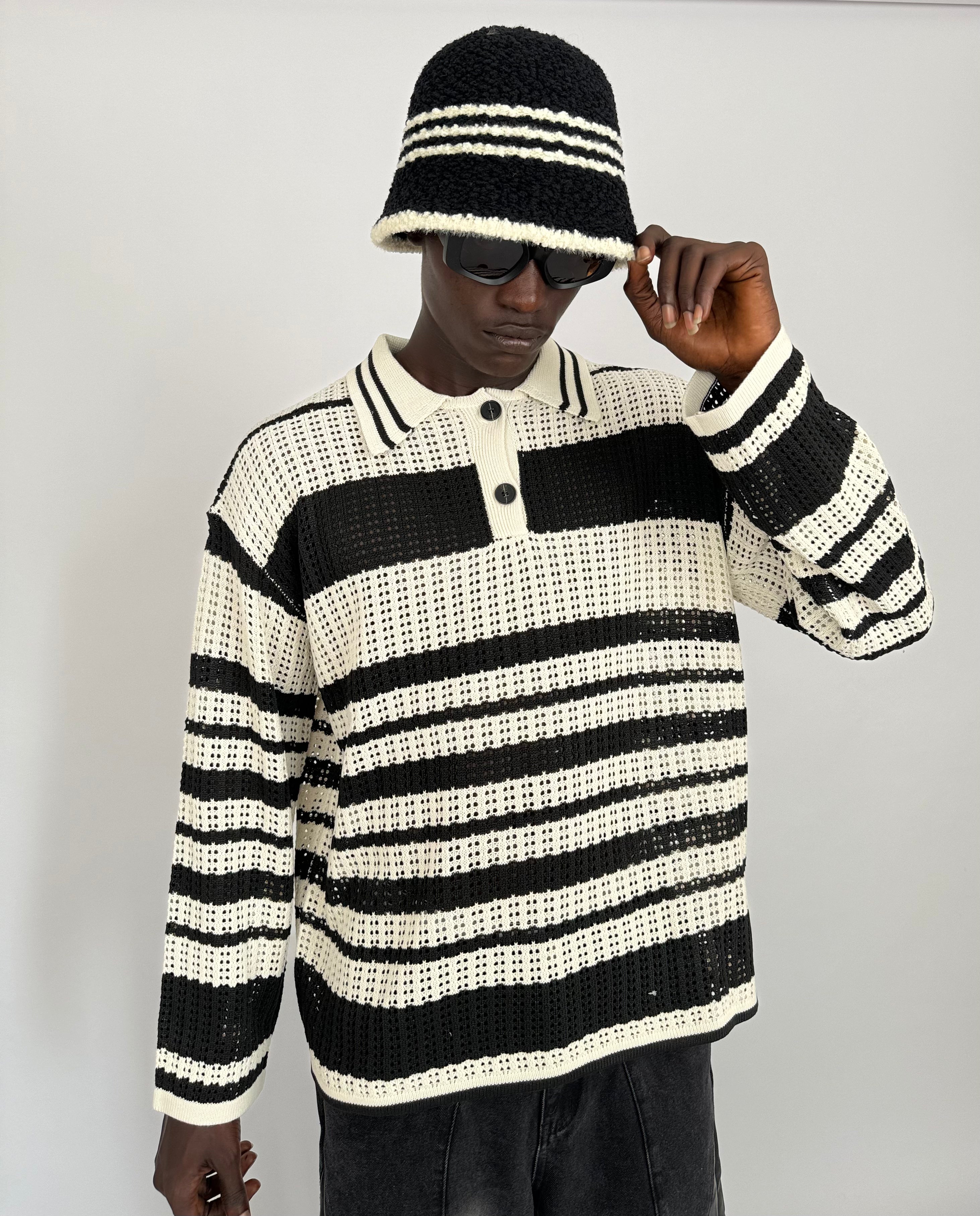 Roddy Crochet Sweatshirt by CRUX