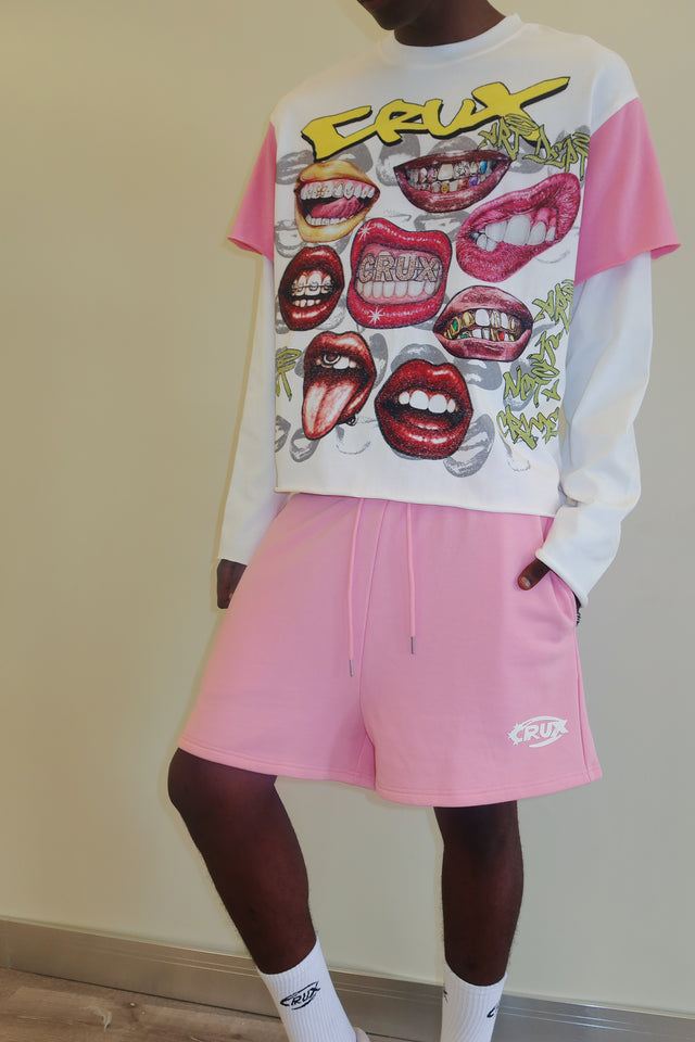 Cheese Long Sleeve Tee by CRUX CUSTOM