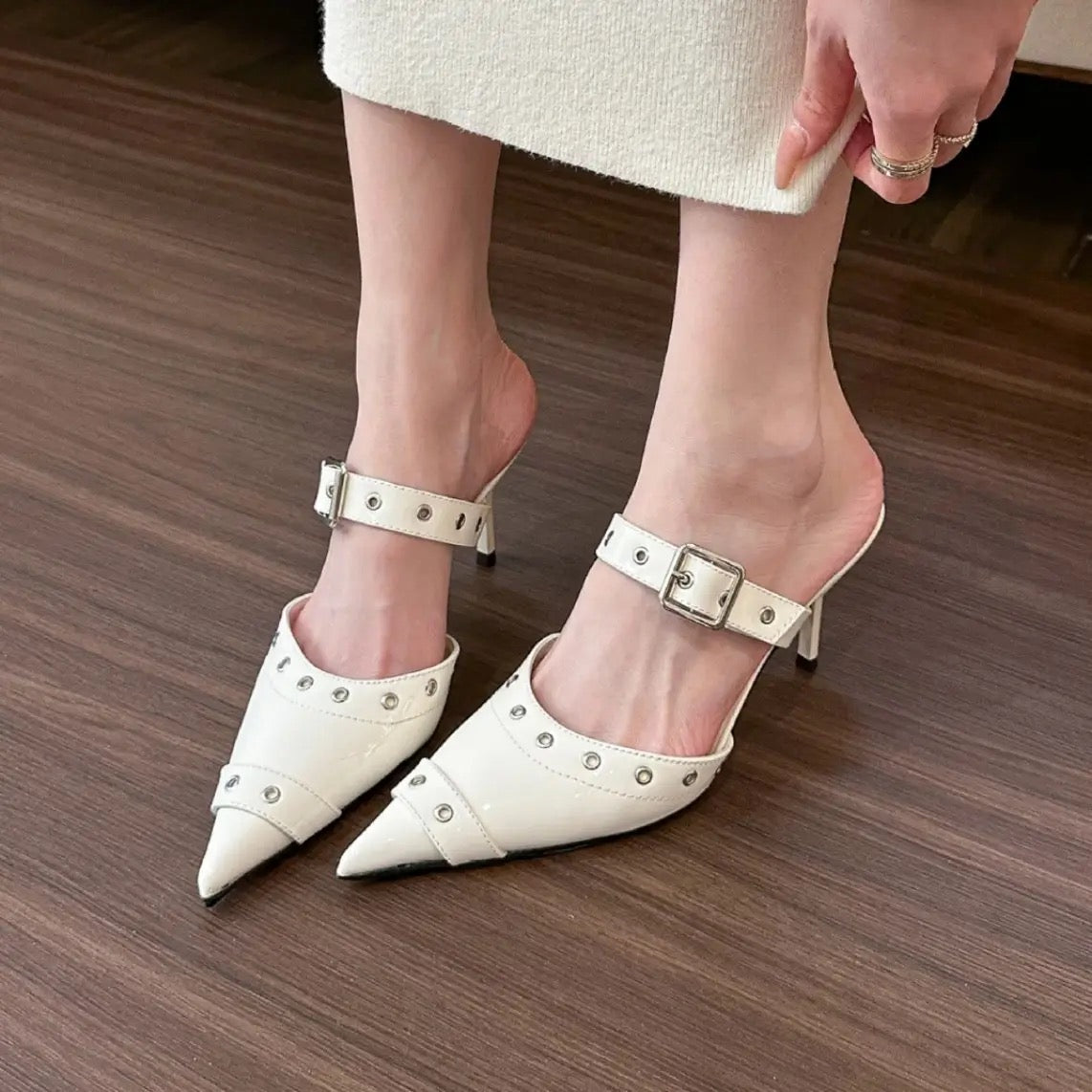 Stud Kitten Heel by CRUX