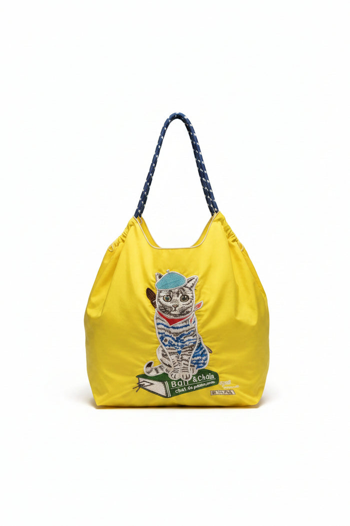 kitten tote bag by CRUX